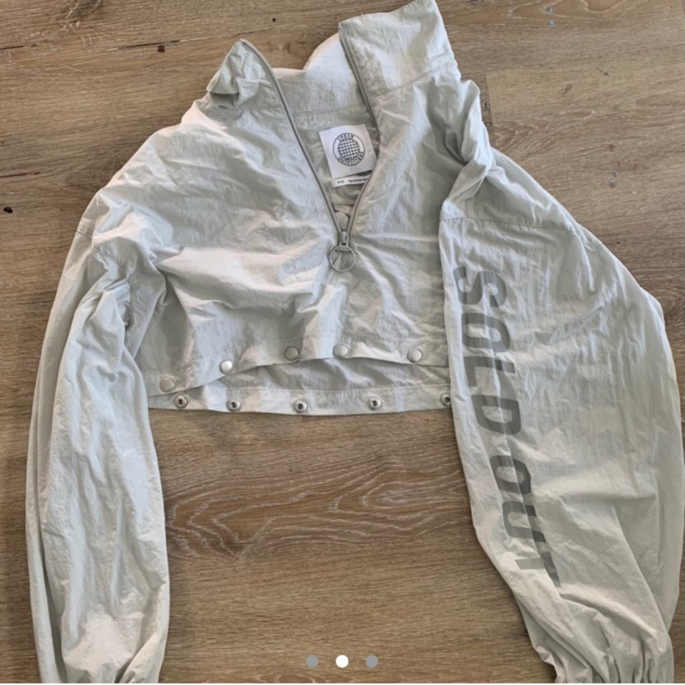 Reflective urban outfitters windbreaker